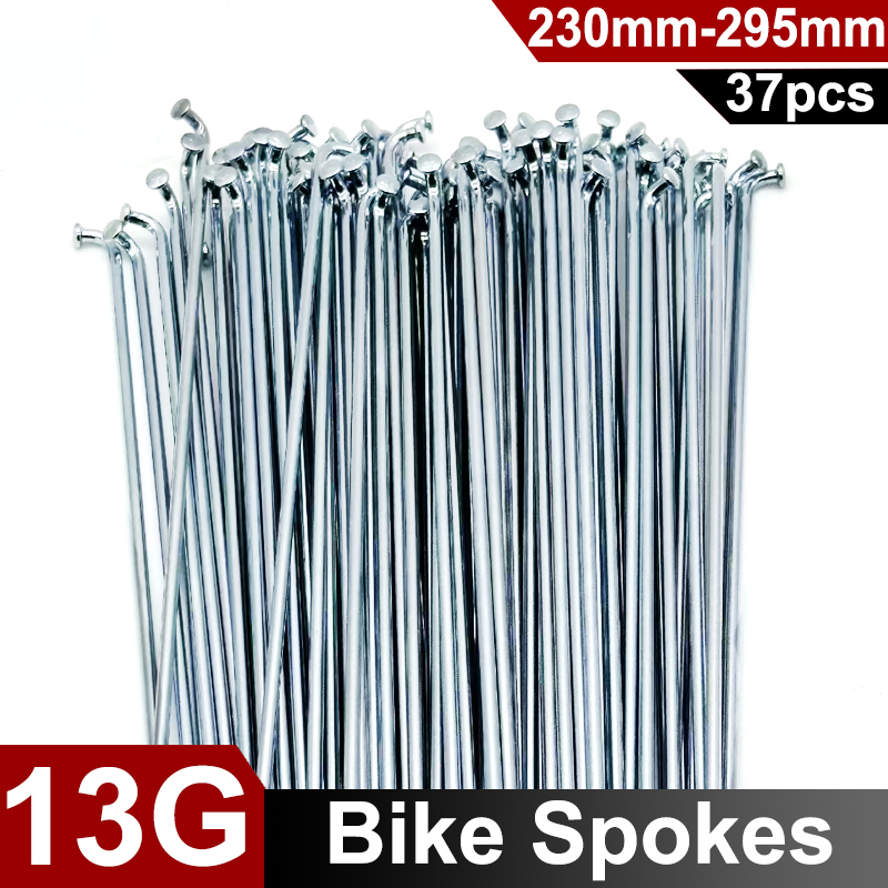 Spoke Nipple Brass - 37pcs 13G Jari-jari Sepeda Perak Baja