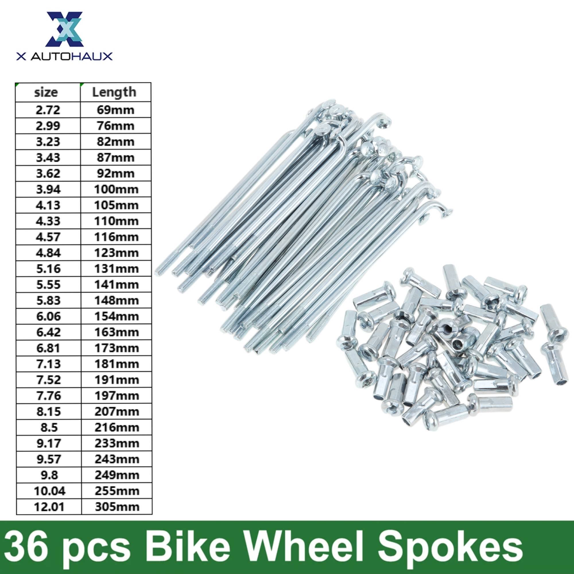 X Autohaux 36 Buah Jari-jari B - Spoke Nipple Brass ulasan dan harga