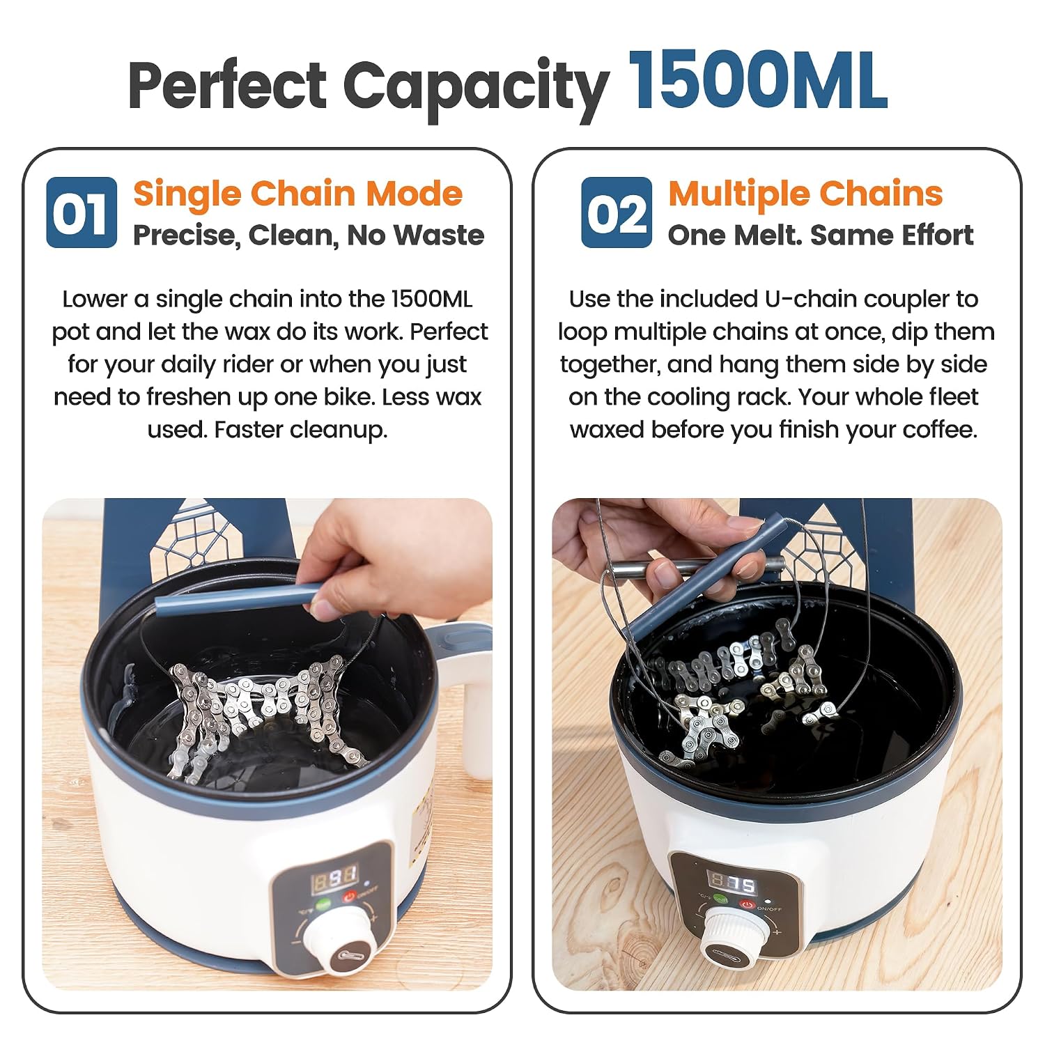 Panci Pelebur Lilin Rantai Sep - Chain Quick Link ulasan dan harga