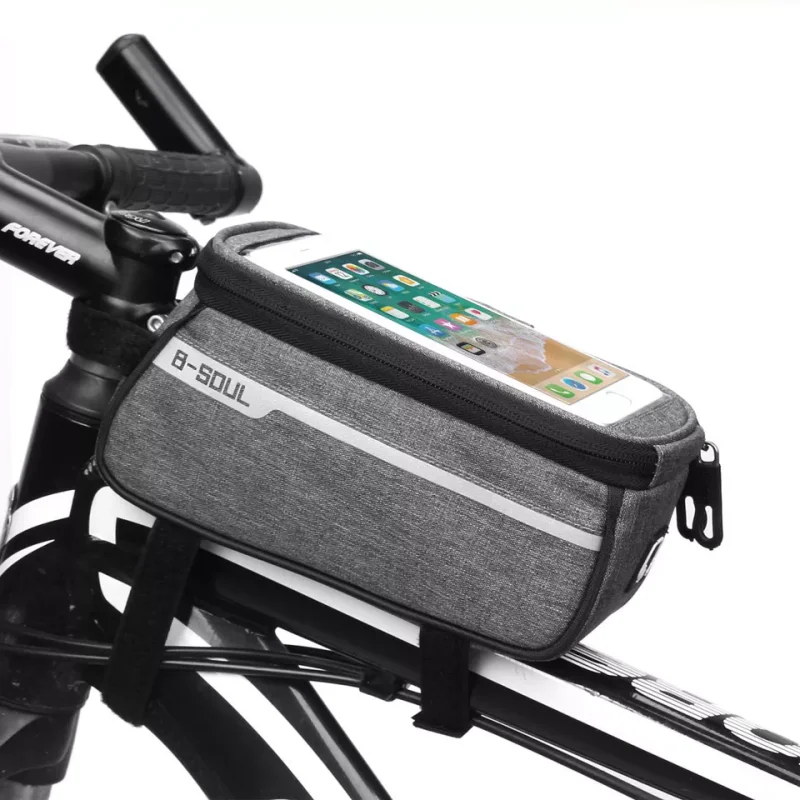 Tas Sepeda Gunung Layar Sentuh - Mountain Biking Tube ulasan dan harga